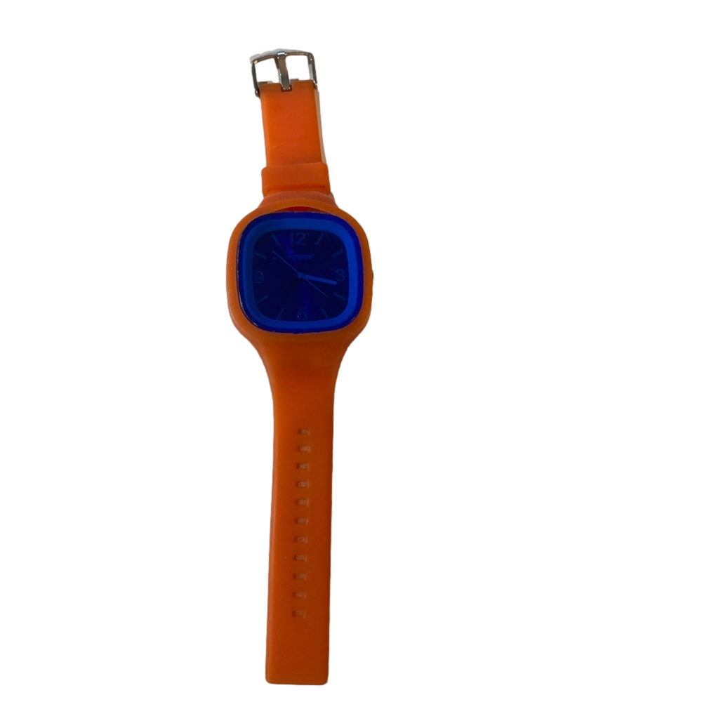 Beachers watch orange with blue face unisex